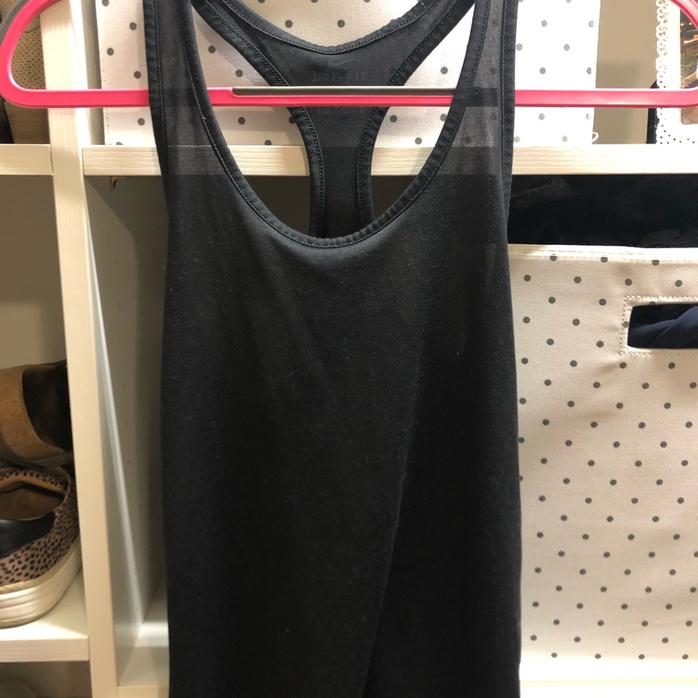 Nike racer back workout top